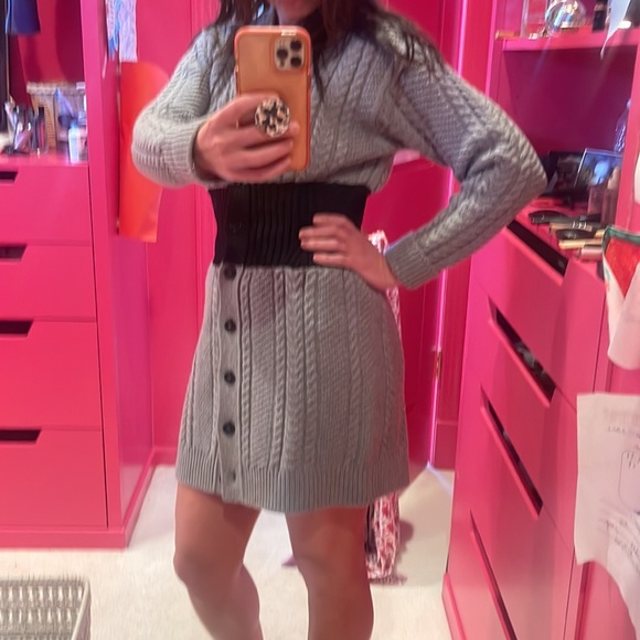 Alexander McQueen wool mini sweater dress size small like brand new - Picture 14 of 16